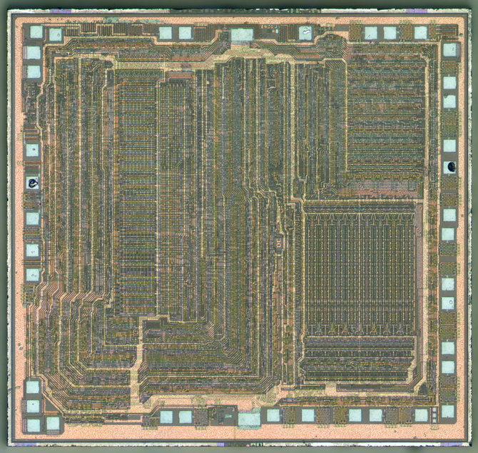 Zilog Z80, 8500 транзисторов