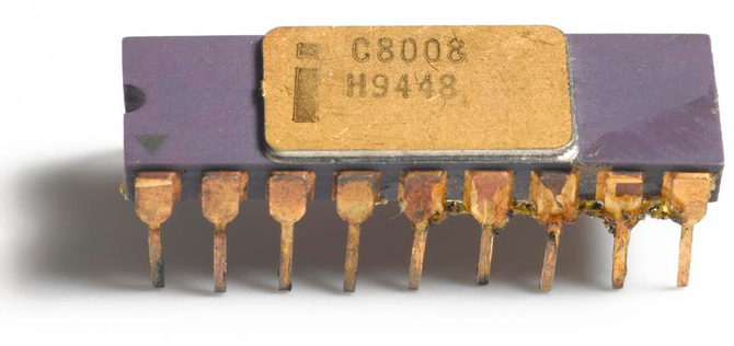 Intel 8008, фото: Музей музейной группы